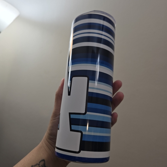 LA blue and white 20 oz tumbler - Picture 9 of 9